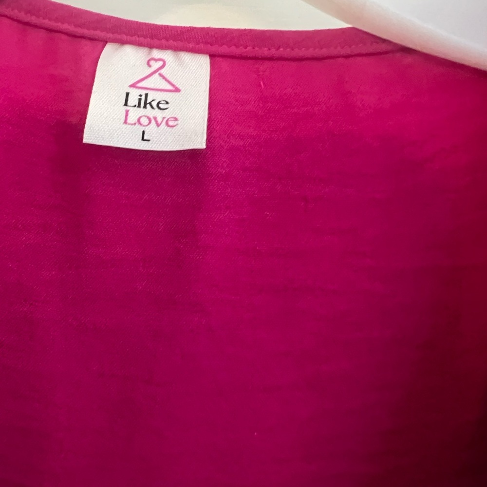 Like Love Pink Blouse - Picture 2 of 4